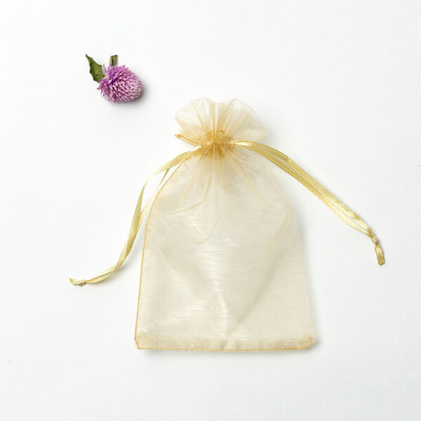 50Pcs Organza Bag Jewelry Packaging Gift Candy Wedding Party Goodie Packing Favors Pouches Drawable Bags Present Sweets Pouches 3