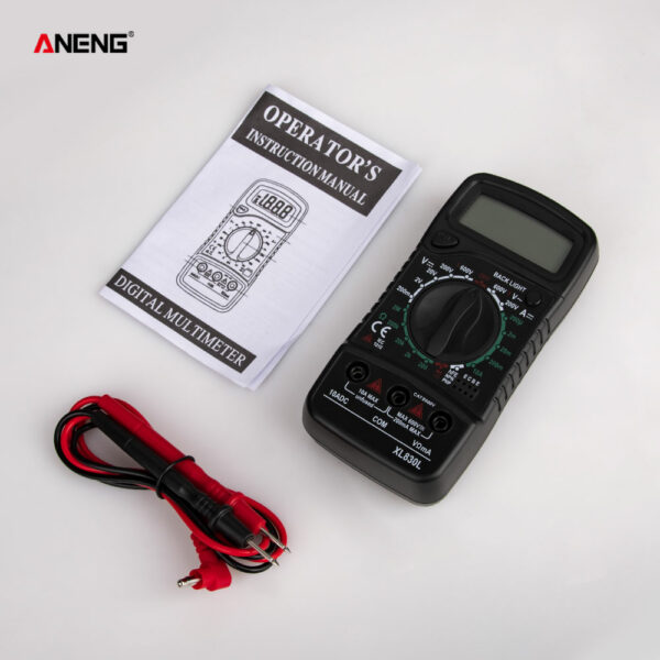 ANENG XL830L Digital Multimeter Esr Meter Testers Automotive Electrical Dmm Transistor Peak Tester Meter Capacitance Meter 6