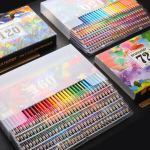 Brutfuner 48/72/120/160/180Color Professional Wood Colored Pencils Set Oil HB Drawing Sketch For School Draw Sketch Art Supplies 2