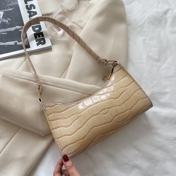 Fashion Exquisite Shopping Bag Retro Casual Women Totes Shoulder Bags Female Leather Solid Color Chain Handbag for Women 2022 14