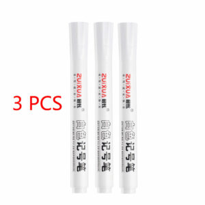 1/3/5 Pcs White Marker Pens 2.0mm Oily Waterproof White Gel Pen DIY Graffiti Sketching Markers Stationery Wrting School Supplies 15