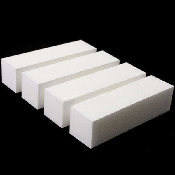 Buffing Sanding Files Block Pedicure Manicure Care Nail Art Buffer Polish White Nail File Nail Art Tips Manicure Pedicure 4