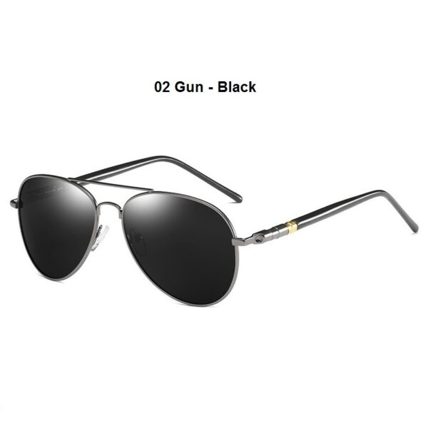 Luxury Men's Polarized Sunglasses Driving Sun Glasses For Men Women Brand Designer Male Vintage Black Pilot Sunglasses UV400 11