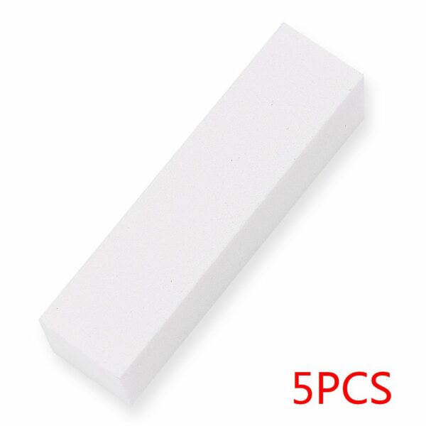 Buffing Sanding Files Block Pedicure Manicure Care Nail Art Buffer Polish White Nail File Nail Art Tips Manicure Pedicure 10