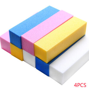 Buffing Sanding Files Block Pedicure Manicure Care Nail Art Buffer Polish White Nail File Nail Art Tips Manicure Pedicure 16