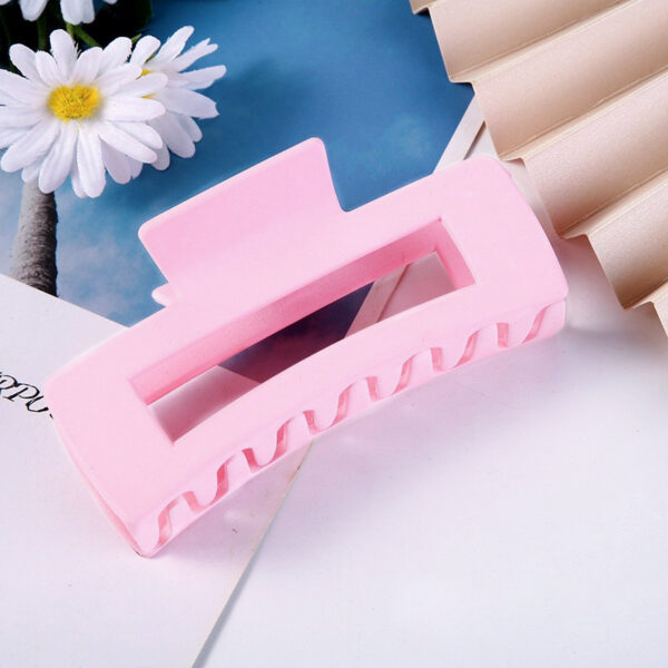 2022 New Claw Clip for Women Tough Colorful Plastic Hair Claw Large Size Hair Clamps Claw Clip Crab Chic Hair Accessories Gift 47