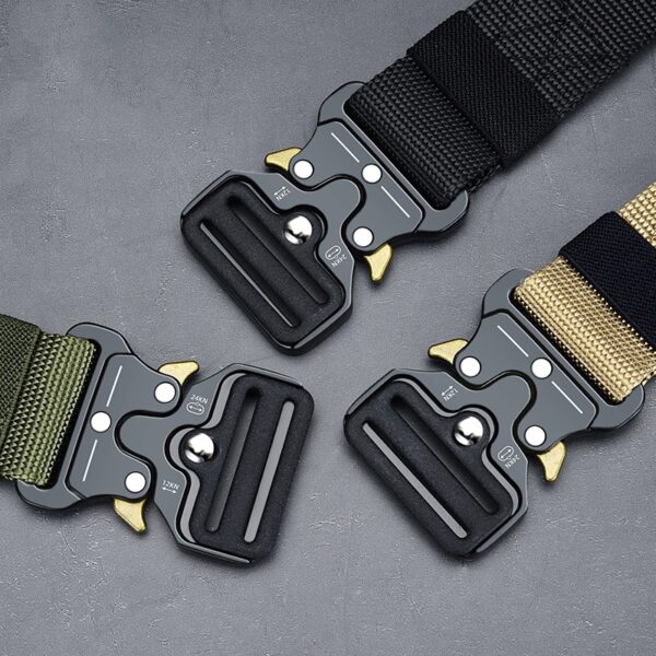 Men's Belt Army Outdoor Hunting Tactical Multi Function Combat Survival High Quality Marine Corps Canvas For Nylon Male Luxury 4