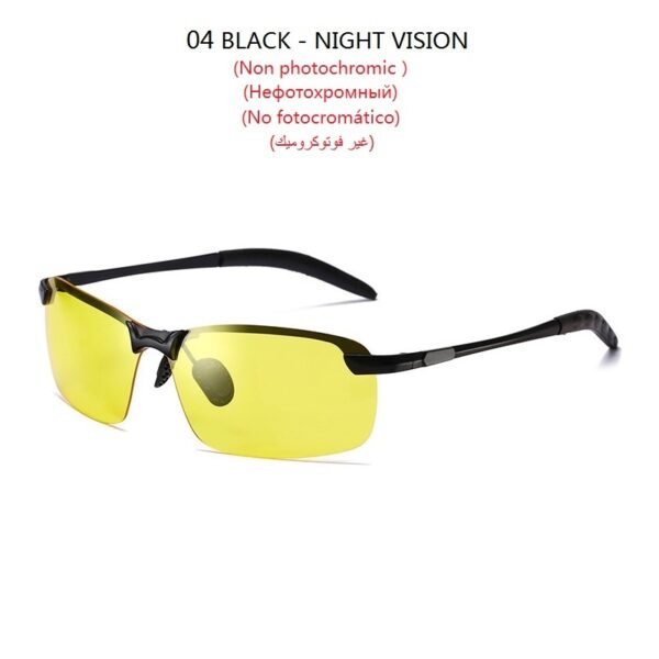 Photochromic Sunglasses Men Polarized Driving Chameleon Glasses Male Change Color Sun Glasses Day Night Vision Driver's Eyewear 11