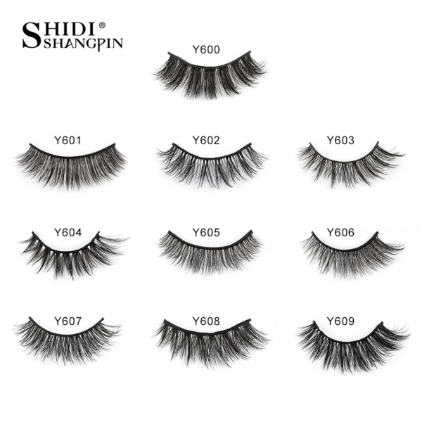 10/5 Pairs 3D Faux Mink Eyelashes Natural Thick Long False Eyelashes Dramatic Fake Lashes Makeup Extension Faux Cils maquiagem 5