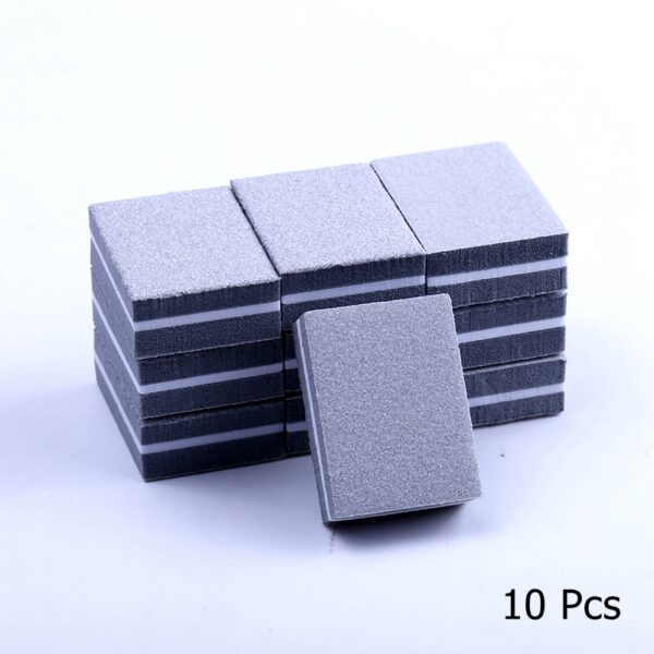 10/25/50pcs lot Double-sided Mini Nail File Blocks Colorful Sponge Nail Polish Sanding Buffer Strips Polishing Manicure Tools 15