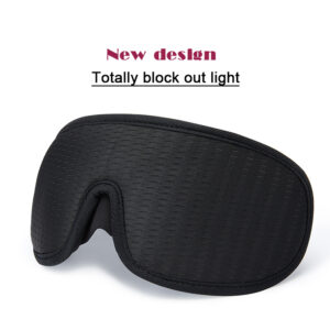 3D Sleeping Mask Block Out Light Soft Padded Sleep Mask For Eyes Slaapmasker Eye Shade Blindfold Sleeping Aid Face Mask Eyepatch 1