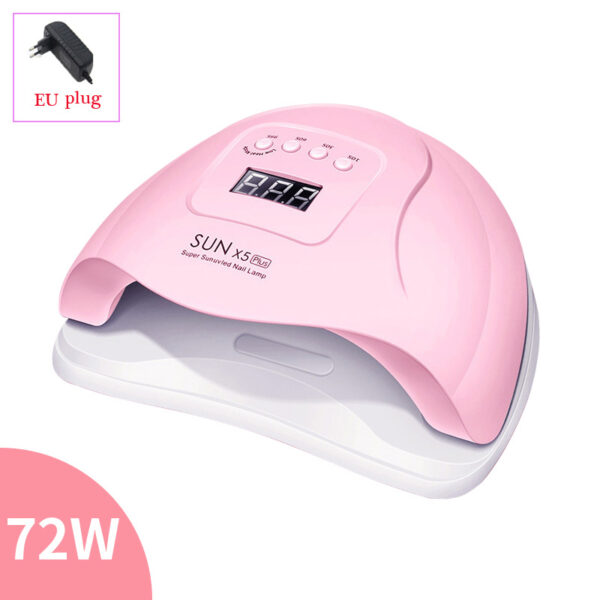 Nail Dryer LED Nail Lamp UV Lamp for Curing All Gel Nail Polish With Motion Sensing Manicure Pedicure Salon Tool 7