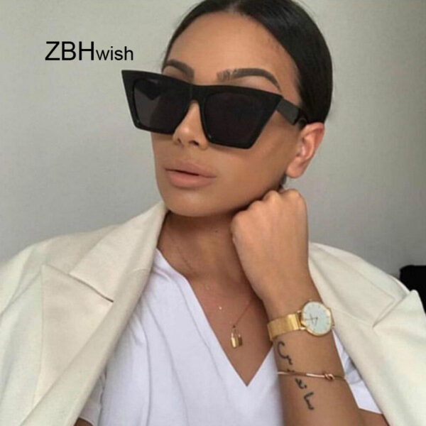 Fashion Square Sunglasses Women Designer Luxury Man/Women Cat Eye Sun Glasses Classic Vintage UV400 Outdoor Oculos De Sol 1