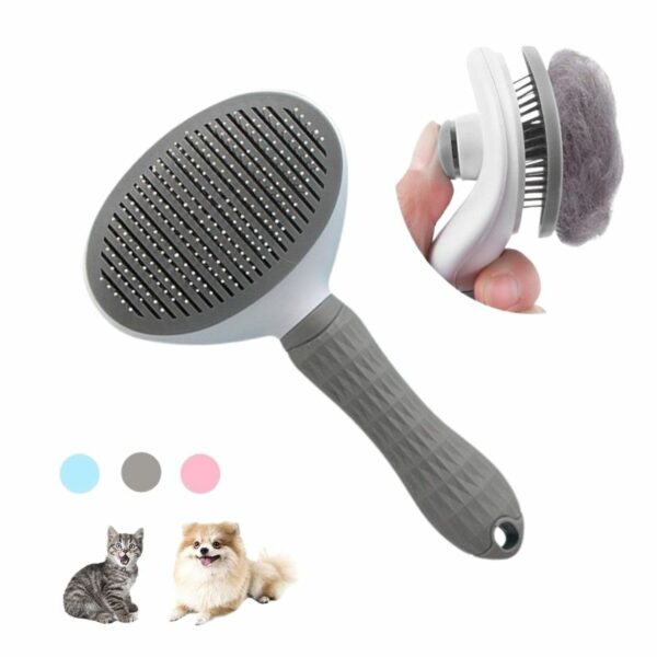 Pet Dog Hair Brush Cat Comb Grooming And Care Cat Brush Stainless Steel Comb For Long Hair Dogs Cleaning Pets Dogs Accessories 1