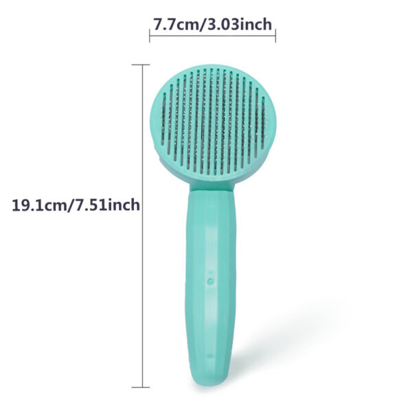 Cat Brush Pet Comb Hair Removes Dog Hair Comb For Cat Dog Grooming Hair Cleaner Cleaning Beauty Slicker Brush Pet Supplies 6