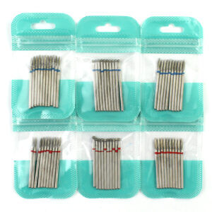 10pcs Diamond Milling Cutter Nail Drill Bits Set For Manicure Accessory Pedicure Eletric Machine Nail Bit Brush Burr Tools 1