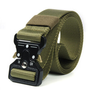 Men's Belt Army Outdoor Hunting Tactical Multi Function Combat Survival High Quality Marine Corps Canvas For Nylon Male Luxury 18