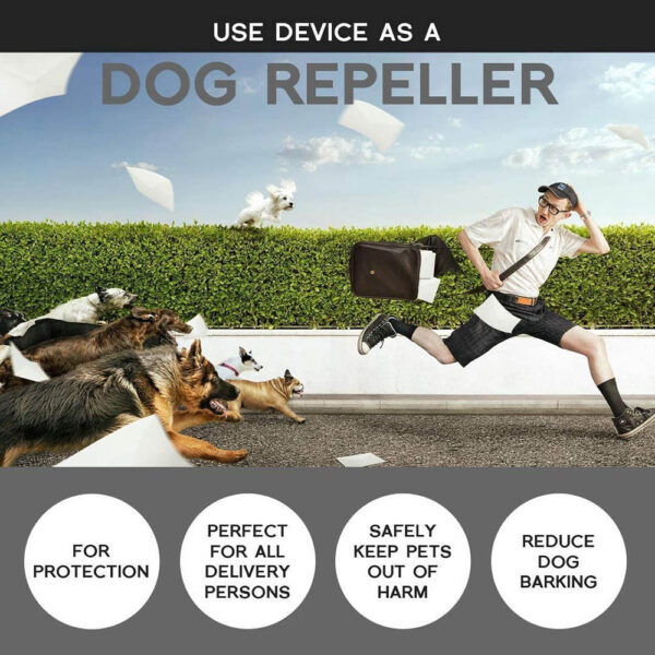 Pet Dog Repeller Anti Barking Stop Bark Training Device Trainer LED Ultrasonic Anti Barking Ultrasonic Without Battery Wholesale 6