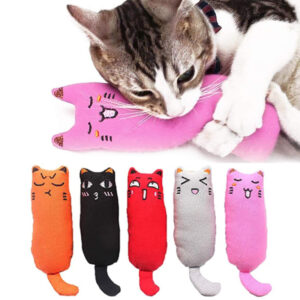 Rustle Sound Catnip Toy Cats Products for Pets Cute Cat Toys for Kitten Teeth Grinding Cat Plush Thumb Pillow Pet Accessories 1