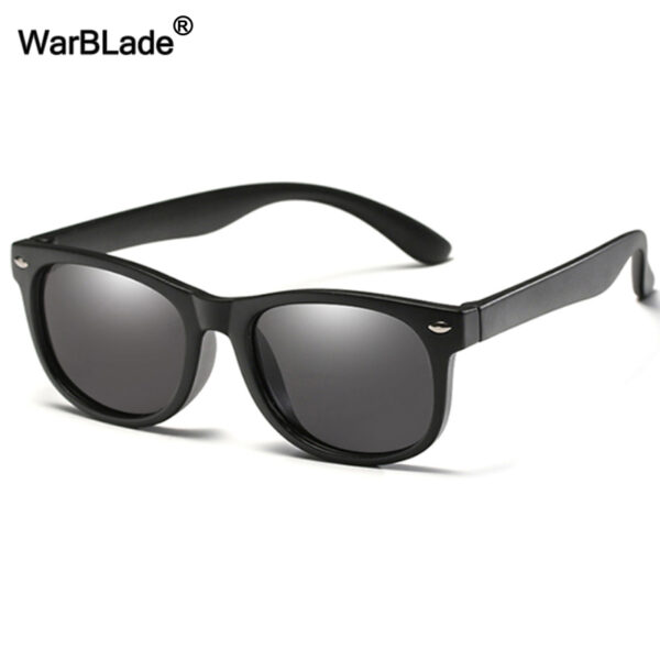 WarBlade Round Polarized Kids Sunglasses Silicone Flexible Safety Children Sun Glasses Fashion Boys Girls Shades Eyewear UV400 5