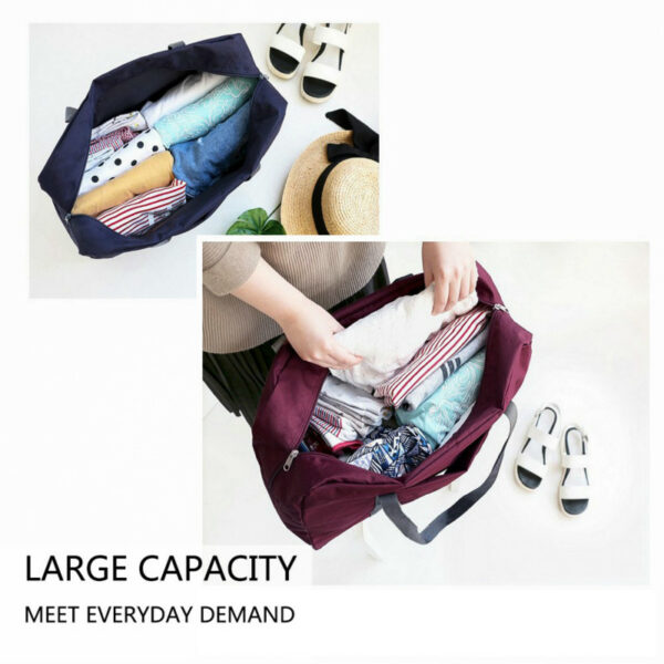 2022 New Nylon Foldable Travel Bags Unisex Large Capacity Bag Luggage Women WaterProof Handbags Men Travel Bags Dropshipping 4