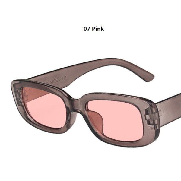 Small Rectangle Sunglasses Women Oval Vintage Brand Designer Square Sun Glasses For Women Shades Female Eyewear Anti-glare UV400 17