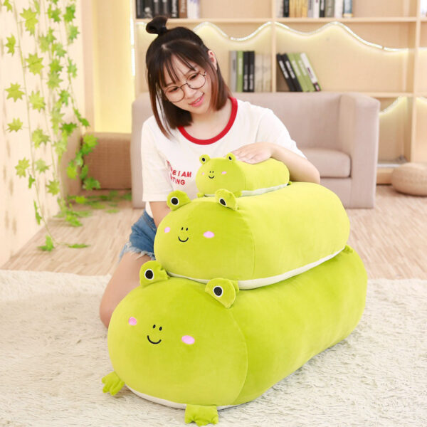 30CM Soft Animal Cartoon Pillow Cushion Cute Fat Dog Cat Totoro Penguin Pig Frog Plush Toy Stuffed Lovely kids Birthyday Gift 4