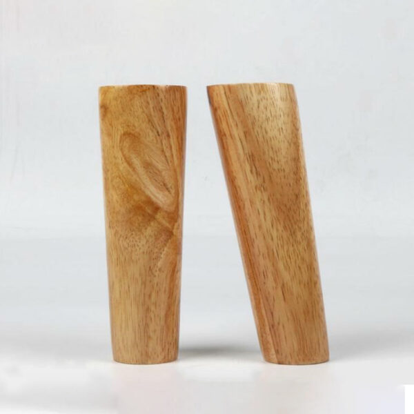 4Pcs Height10-30cm Solid Wood Furniture Legs, Inclined Cone Sofa Bed Cabinet Table and Chair Replacement Feet Sloping Foot 5