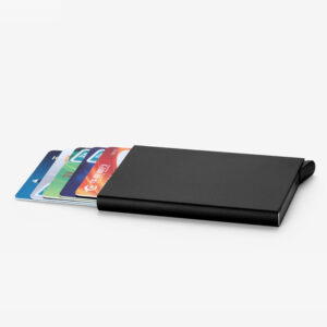 Anti-theft ID Credit Card Holder Minimalist Porte Carte Thin Aluminium Metal Wallets Pocket Case Bank Women Men Credit Card Box 1