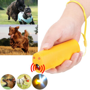 Pet Dog Repeller 3 in 1 Pet Dog Training Ultrasonic Equipment Anti Barking Stop Barking Living Room With LED Flashlight 1