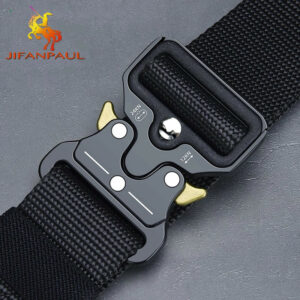 Men's Belt Army Outdoor Hunting Tactical Multi Function Combat Survival High Quality Marine Corps Canvas For Nylon Male Luxury 1