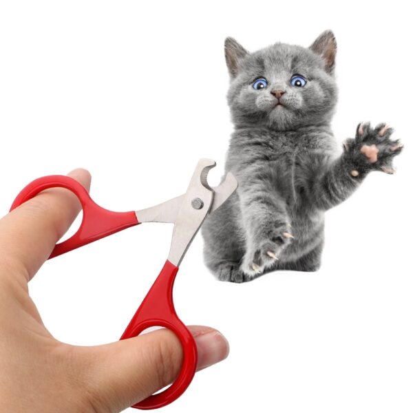 Cat nail clippers for Small Dog Cat Professional Puppy Claws Cutter Pet Nails Scissors Trimmer Grooming and Care Cat Accessories 1