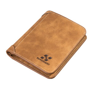 Men's Wallet Leather Billfold Slim Hipster Cowhide Credit Card/ID Holders Inserts Coin Purses Luxury Business Foldable Wallet 7