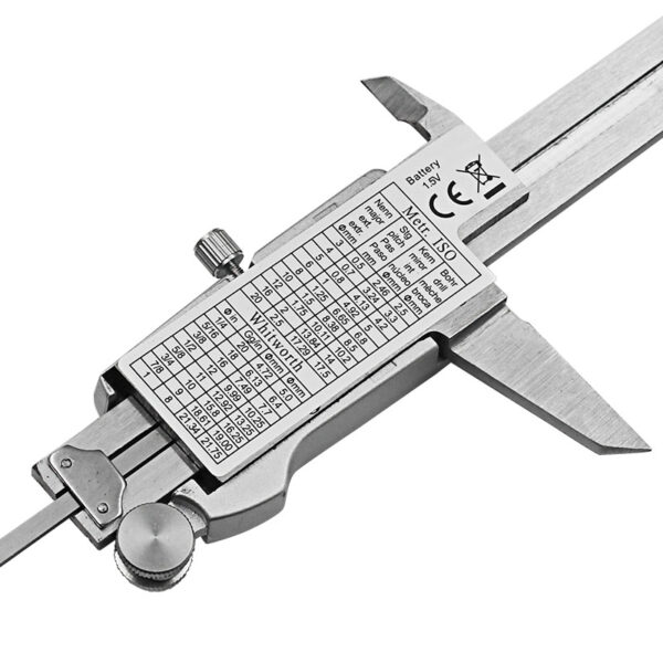 Measuring Tool Stainless Steel Digital Caliper 6 "150mm Messschieber paquimetro measuring instrument Vernier Calipers 2