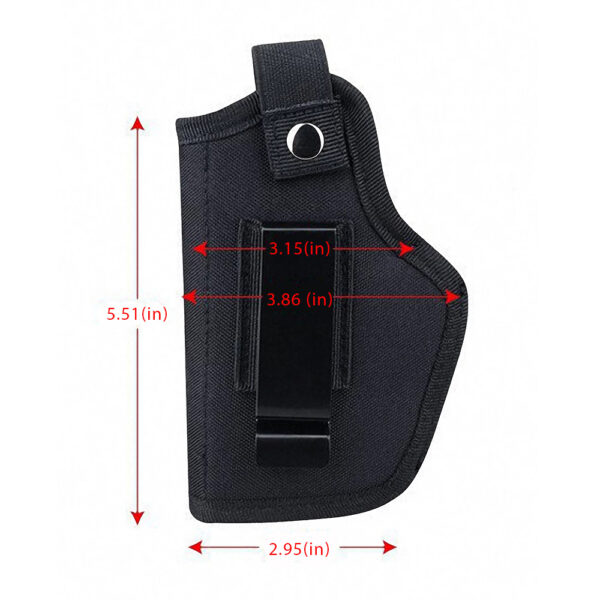 Universal Tactical Gun Holster Concealed Carry Holsters Belt Metal Clip IWB OWB Holster Airsoft Gun Bag for All Size Handguns 5