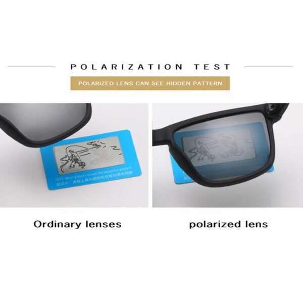 Polaroid Sunglasses Unisex Square Vintage Sun Glasses Famous Brand Sunglases Polarized Sunglasses Retro Feminino for Women Men 6