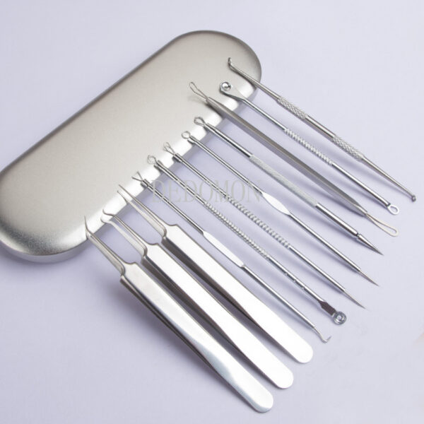 11/8/6/4PCS Acne Blackhead Removal Needles Black Dots Cleaner Black Head Pore Cleaner Deep Cleansing Tool Face Skin Care Tool 2