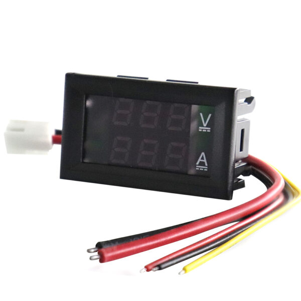 High Quality DC 100V 10A Voltmeter Ammeter Blue + Red LED Amp Dual Digital Volt Meter Gauge 4