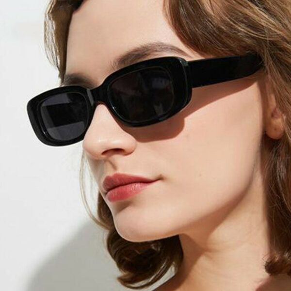 Small Rectangle Sunglasses Women Oval Vintage Brand Designer Square Sun Glasses For Women Shades Female Eyewear Anti-glare UV400 5