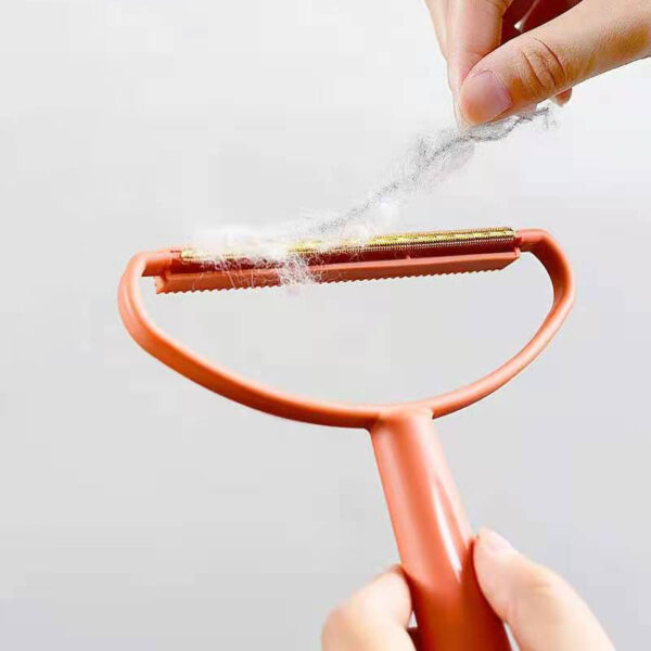 Portable Lint Remover Pet Hair Remover Brush Manual Lint Roller Sofa Clothes Cleaning Lint Brush Fuzz Fabric Shaver Brush Tool 5