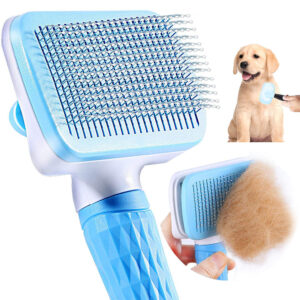 Dog Hair Remover Brush Cat Dog Hair Grooming And Care Comb For Long Hair Dog Pet Removes Hairs Cleaning Bath Brush Dog Supplies 1