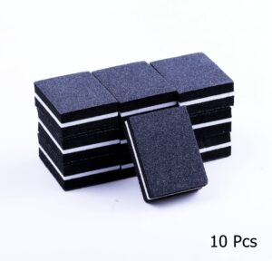 10/25/50pcs lot Double-sided Mini Nail File Blocks Colorful Sponge Nail Polish Sanding Buffer Strips Polishing Manicure Tools 14