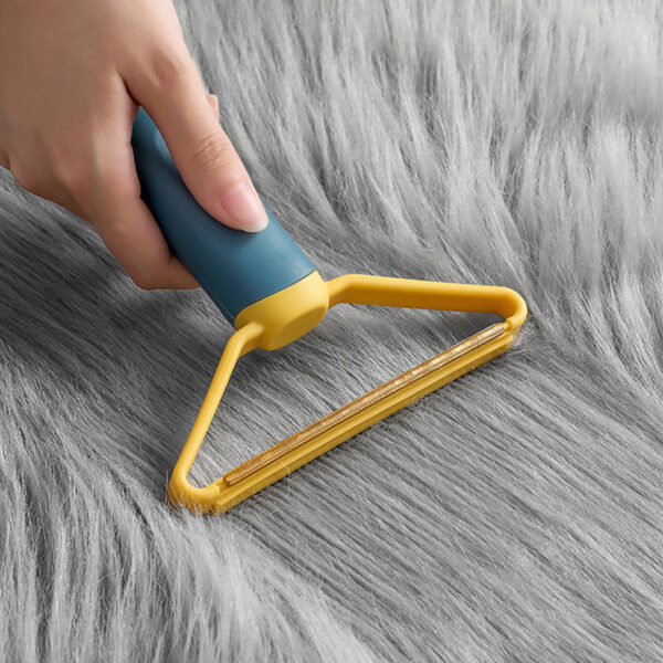 Portable Lint Remover Pet Hair Remover Brush Manual Lint Roller Sofa Clothes Cleaning Lint Brush Fuzz Fabric Shaver Brush Tool 6