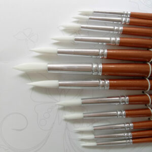 12Pcs/lot Paint Brush Set  Art Drawing Brushes Wooden Handle Brushes For Acrylic Painting Supplies 1