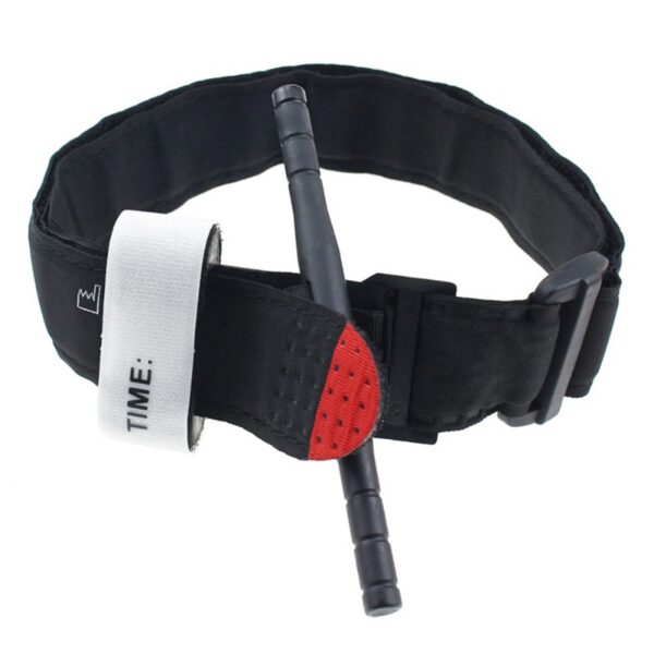 Tourniquet Survival Tactical Combat Application Red Tip Military Medical Emergency Belt Aid for Outdoor Exploration 3