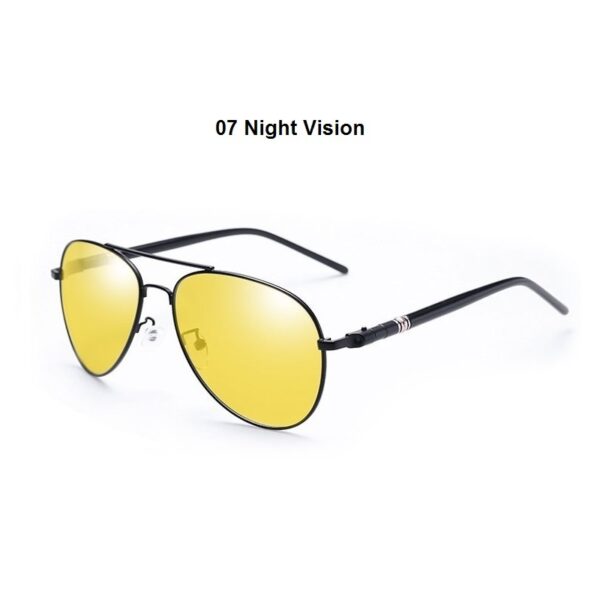 Luxury Men's Polarized Sunglasses Driving Sun Glasses For Men Women Brand Designer Male Vintage Black Pilot Sunglasses UV400 7