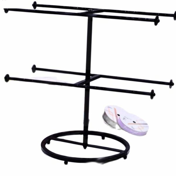 Iron Ribbon Stand Bouquet Ribbon Storage Rack Florist Tool Material Display Stand 4