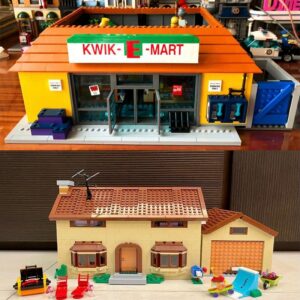 IN STOCK The Kwik E Mart And Supermarket House Model Building Blocks Bricks 16004 16005 71016 71006 Toys Birthday Christmas Gift 1