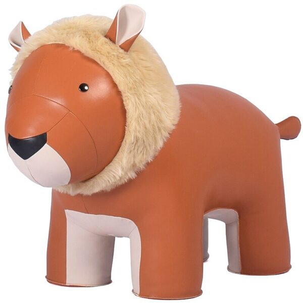 LARGE NEW LION STOOL Microfiber Leather Surface A Special Furniture For Your Home Decoration New Lion Stool 1