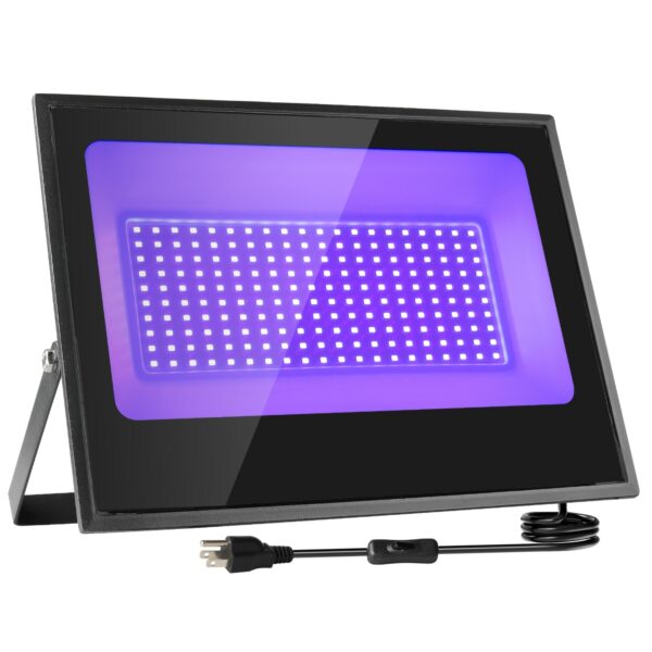 LED Black Night Light for Party Bar DJ Floodlight UV Light Outdoor Waterproof IP66 Curing Fluorescent Mural Light 30W 60W 120W 5